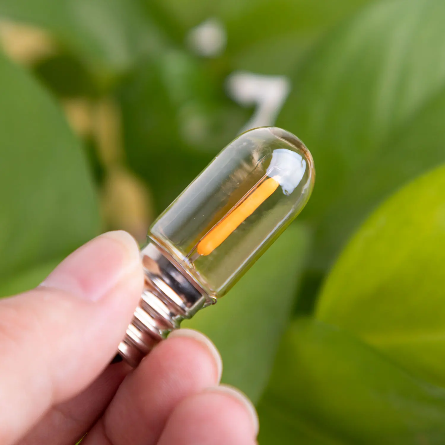 빈티지 E12 미니 야간 램프, E14 LED 필라멘트 전구, T16, 0.6W 냉장고 조명 교체, 관형 샹들리에 에디슨 전구
