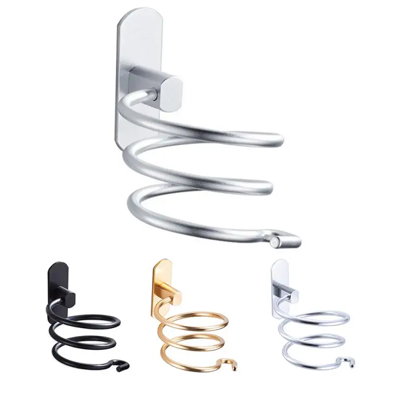 

Настенный держатель для фена, полка-держатель для сушилки, аксессуар для ванной комнаты