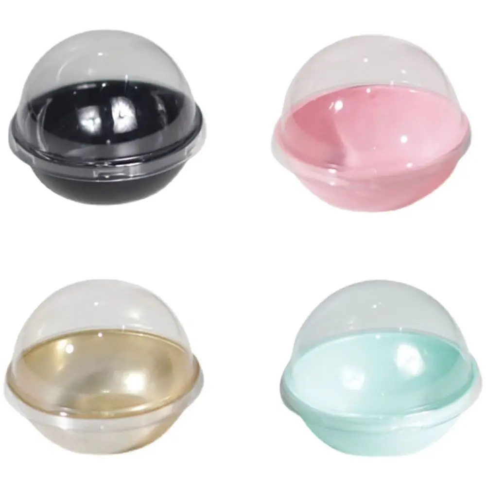 

Индивидуальная упаковка, мусс, пирожное Mooncake, прозрачная блинница, Стандартная Круглая Коробка для кексов, круглая упаковочная коробка, яичный желток, хрустящий