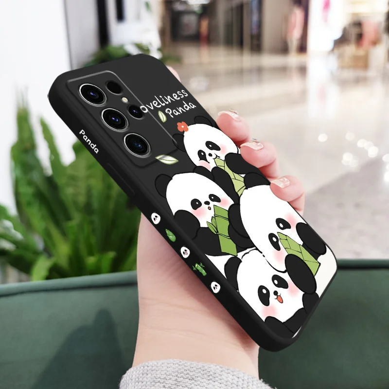 Adorable Giant Panda Silicone Phone Case
