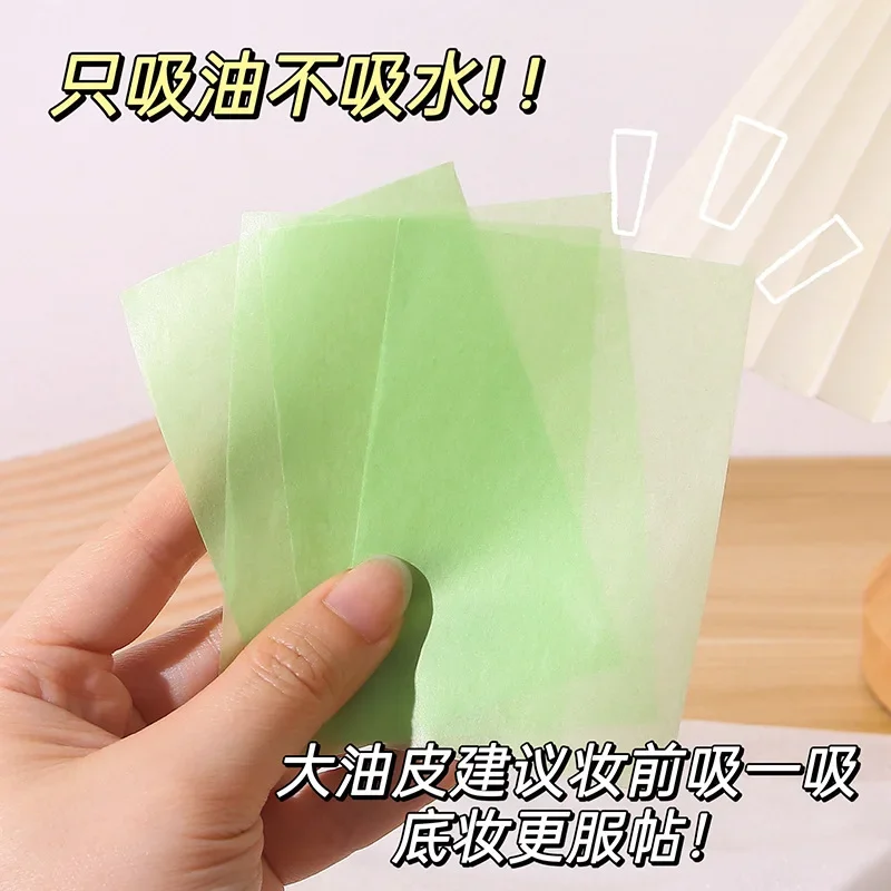 Protable Face Oil Blotting Paper Matting Face Wipes Facial Cleanser Oil Control Oil-absorbing Cleaning Tools 100pcs