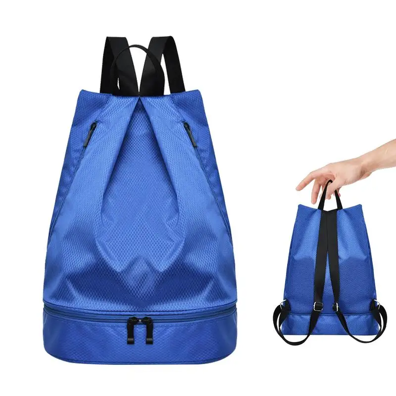 

Водонепроницаемый Пляжный Рюкзак на молнии, вместительная спортивная сумка для рафтинга, спортивного зала, плавающая сухая сумка для фитнеса, покупок, верховой езды