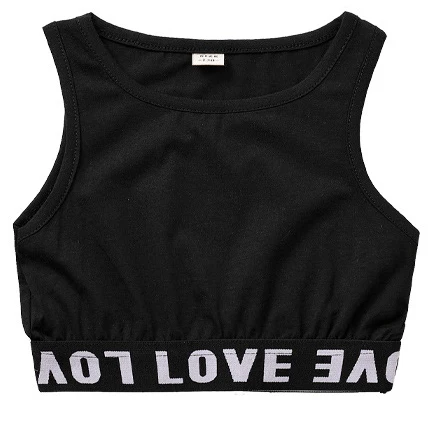 Hiphop Pants Suit Girls Jazz Street Dance Wear Children\'S Day New Summer Hip-Hop Dance Costumes For Kids Yellow Crop Top