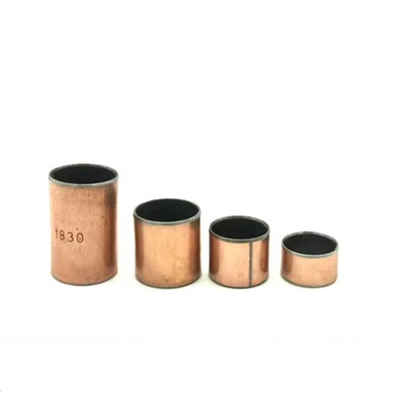 10PCS 내경 3 4 5 6 8 10 12mm SF-1 자체 윤활 베어링 오일리스 부싱 슬리브 높이 5-10mm