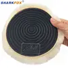 Sharkfox 3" -7" Wool Polishing Pad High Density Lambs Woollen Polish Buffing Pad Car Polisher Buffing Waxing 5