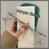 Myopia Glasses Finished Anti Blue Light Glasses for Adults Ultra Light Glasses Frame with Degree 0 ~ -4.0 1