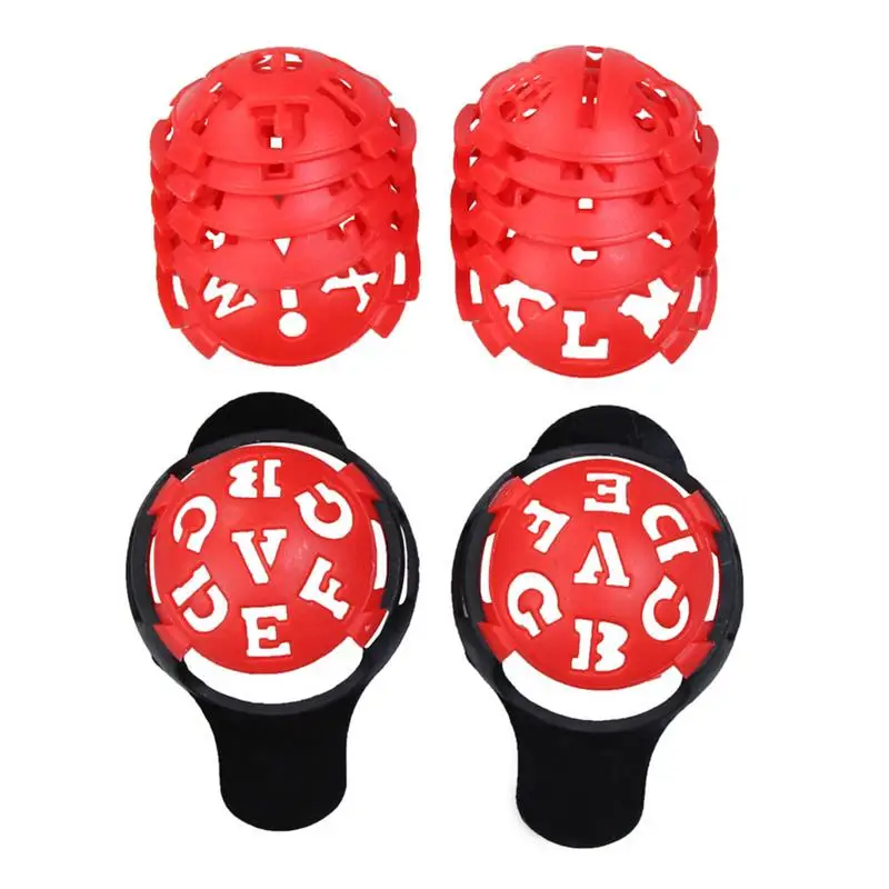 6 In 1 Golf Ball Marker Tool Golf Ball Mark Tool Template Alignment Putter Marking Liner Supplies Accessories