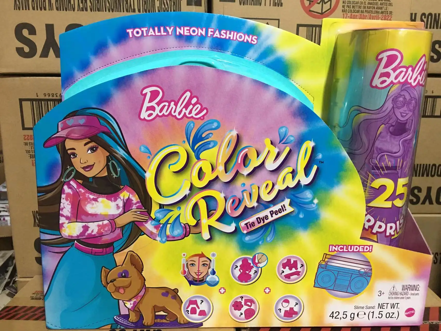 Barbie Color Reveal Totally Neon Fashions Doll