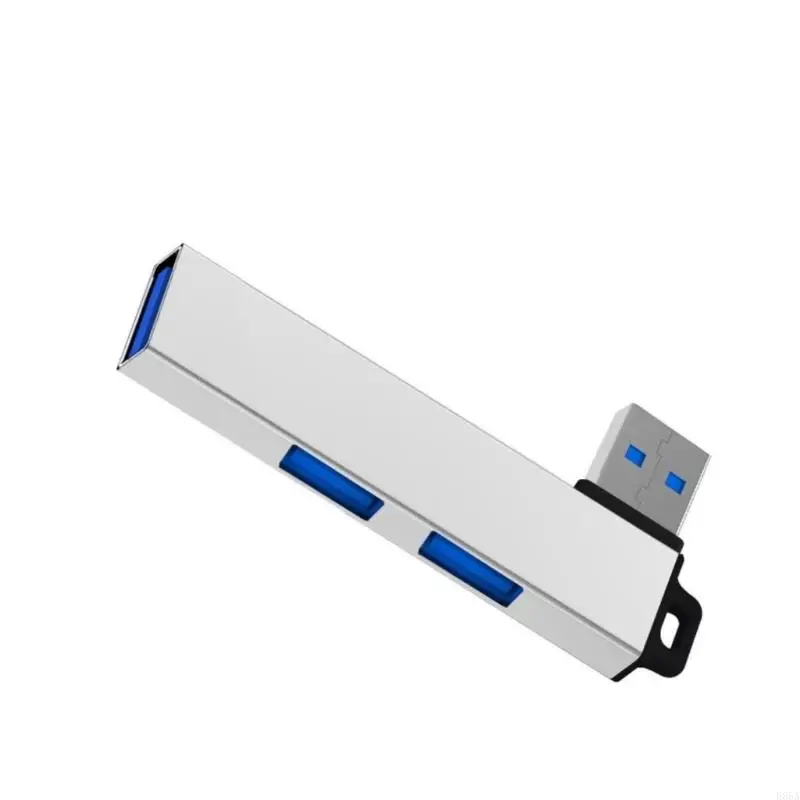 1 USB3.0 및 2 USB2.0 포트를 갖춘 노트북 PC 용 경량 USB3.0 허브 어댑터 USB 스플리터, 컴팩트하고 휴대용 설계 E65A