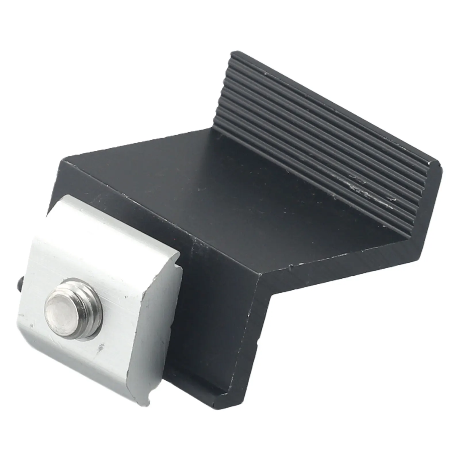 Description Picture 3 of item1Pc End Clamp/Medium Clamp Solar Panel Bracket Fixing PV End Clamp Aluminum Alloy AL6005-T5 NimM8*25 Stainless Steel Screws SUS3