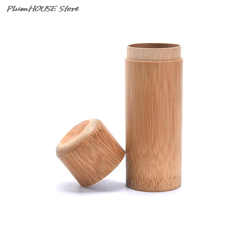 Tea canister Handmade Bamboo Tea Canister Spice Caddy Storage Box Organizer Tea Leaves Storage Bottle Tubes Spice Jars