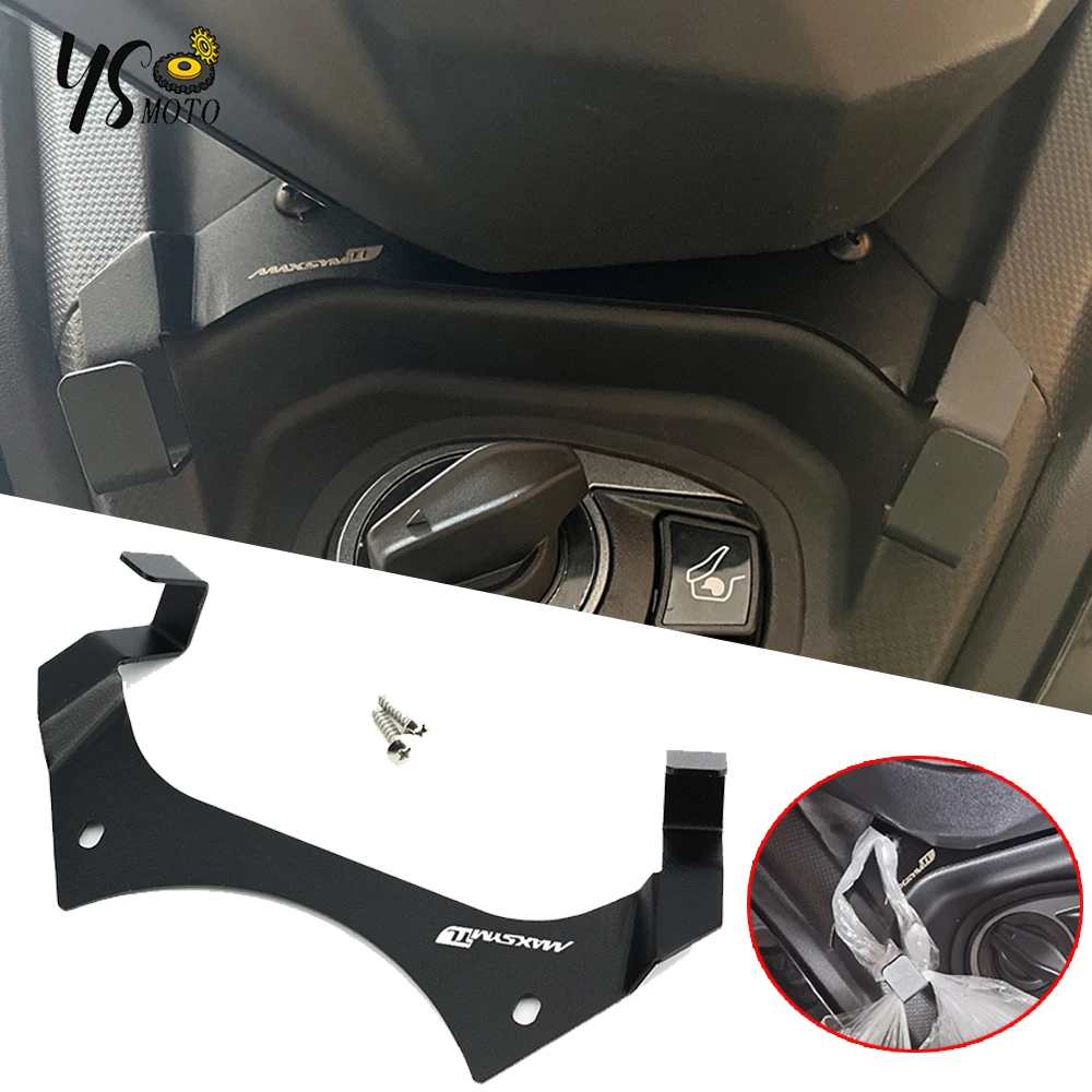 

Motorcycle Front Luggage Hook Bracket Bag Hang Holder Cargo Frame Storage Hanger Hook For SYM Maxsym TL 500 508 CNC Accessories