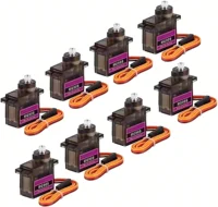 MG90S Servo 9g 5/10/20/50 Pcs All Metal Gear 9g SG90 Upgraded Version For Helicopter Plane Boat Car MG90 9G Trex 450 RC Robot - Image 3
