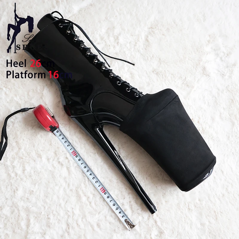 Boot Protective Cover Suede Surface Pole Dance Boots Cover 26cm High Heels 16cm Platform Training Shoes Protector Wear-Resist