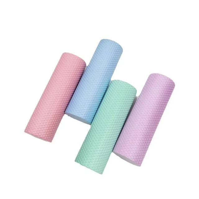 EVA Yoga Foam Roller High Density Pilates Fitness Muscle Massage 30cm 10cm Diameter Unisex for Home Gym Workout Recovery 6
