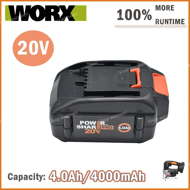 Worx POWERSHARE Battery 20V 4.0AH