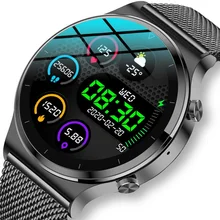 

LIGE 2021 New Smart watch Men IP68 waterproof watch Multiple sports modes heart rate weather Forecast Bluetooth Men Smart watch