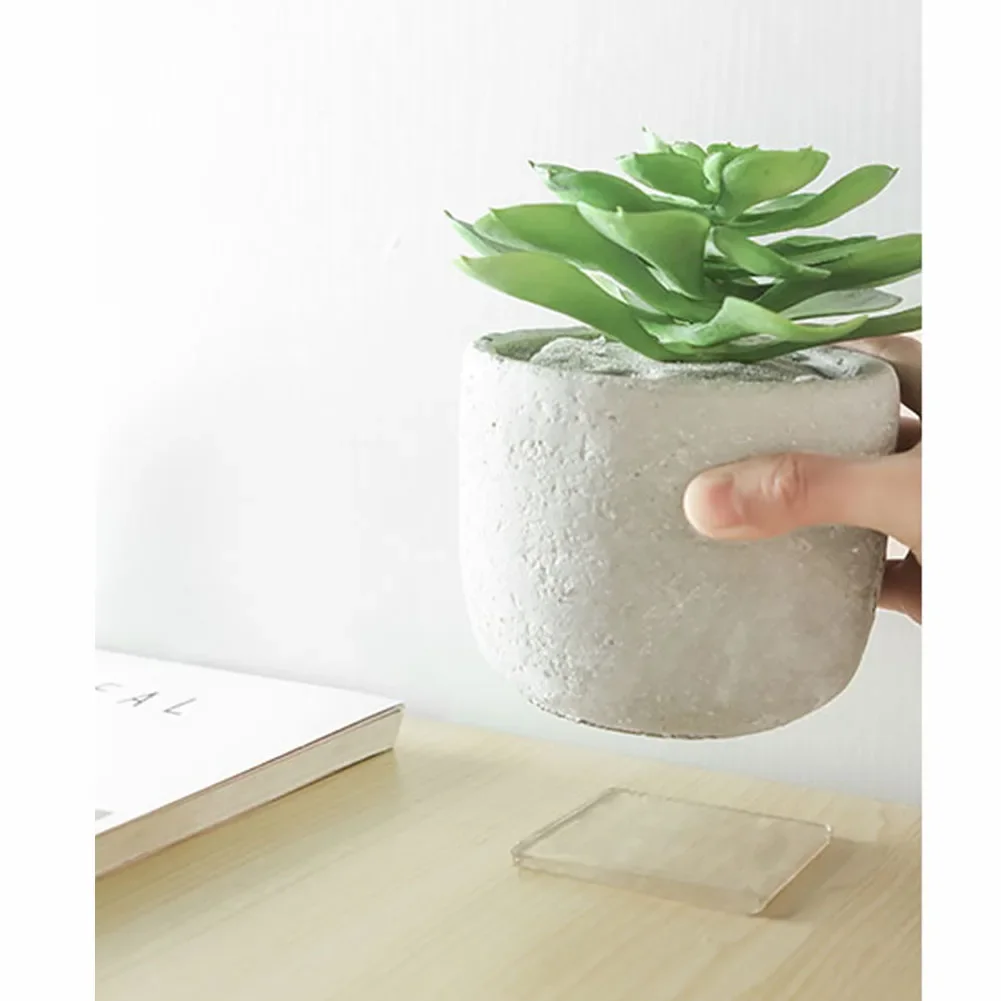 Transparent silicone mat displayed on countertop