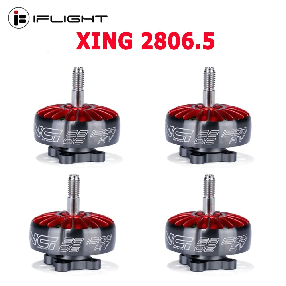 

IFlight XING X2806.5 2806 1300KV 1700KV 1800KV 2200KV Brushless Motor 2-6S for 7-8 inch FPV Frame propeller RC FPV Racing Drone