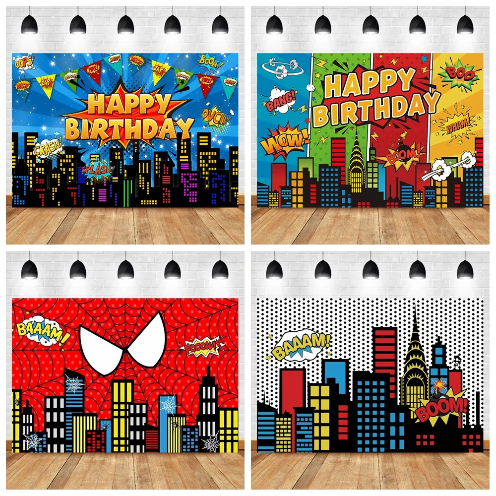 Fundo Hero: O Fundo Perfeito para Fotografias de Festa Temática de Super- heróis?, image size:1000x1000