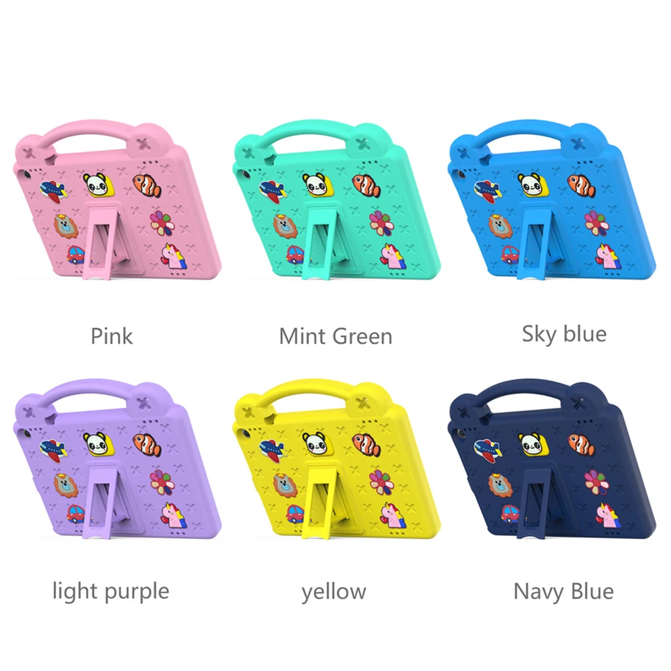 Kids Safe Lightweight EVA Tablet Case with Stand