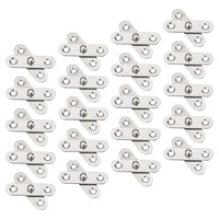 บานพับประตูที่ซ่อนอยู่20ชิ้นสำหรับ360ลับงานหนักหมุนได้201สแตนเลสสตีล 2