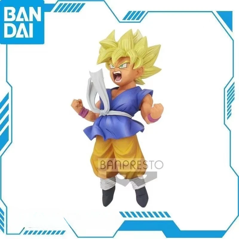 

Bandai Banpresto Dragon Ball SSJ Kids Goku Action Figures Super FES 16 Collectible Model Doll Toys Amine Figurals Brinquedos