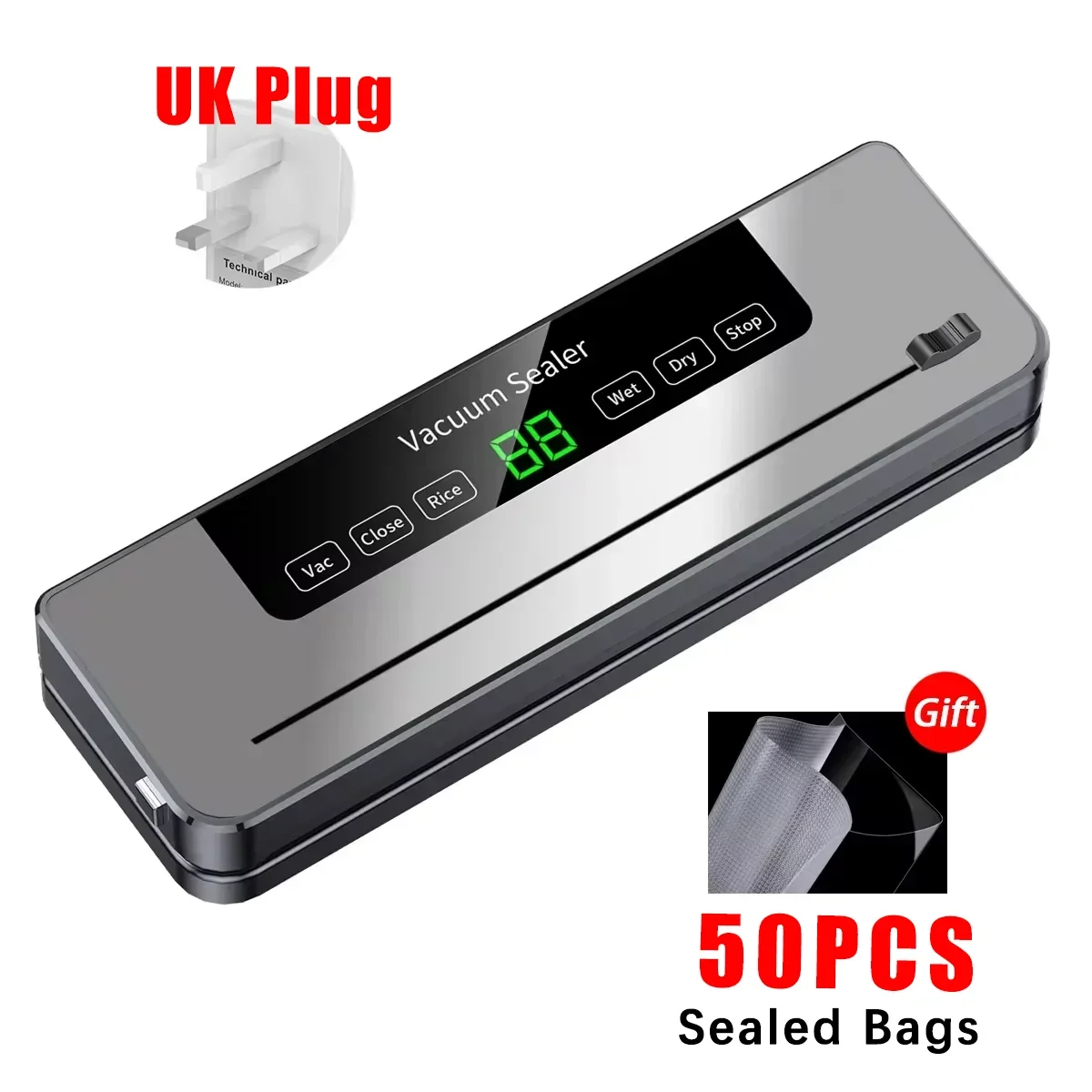 UK Plug 50 bags