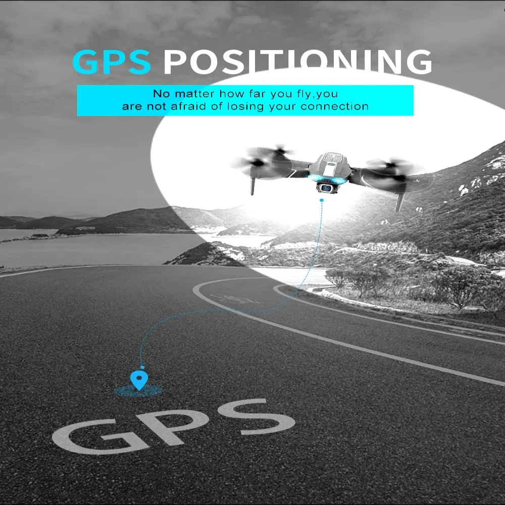 

GPS Positioning 5G JDRC JD-22S Unmanned Aerial Vehicle Automatic Return 4K High-Definition Camera Four Axis Folding Aircraft