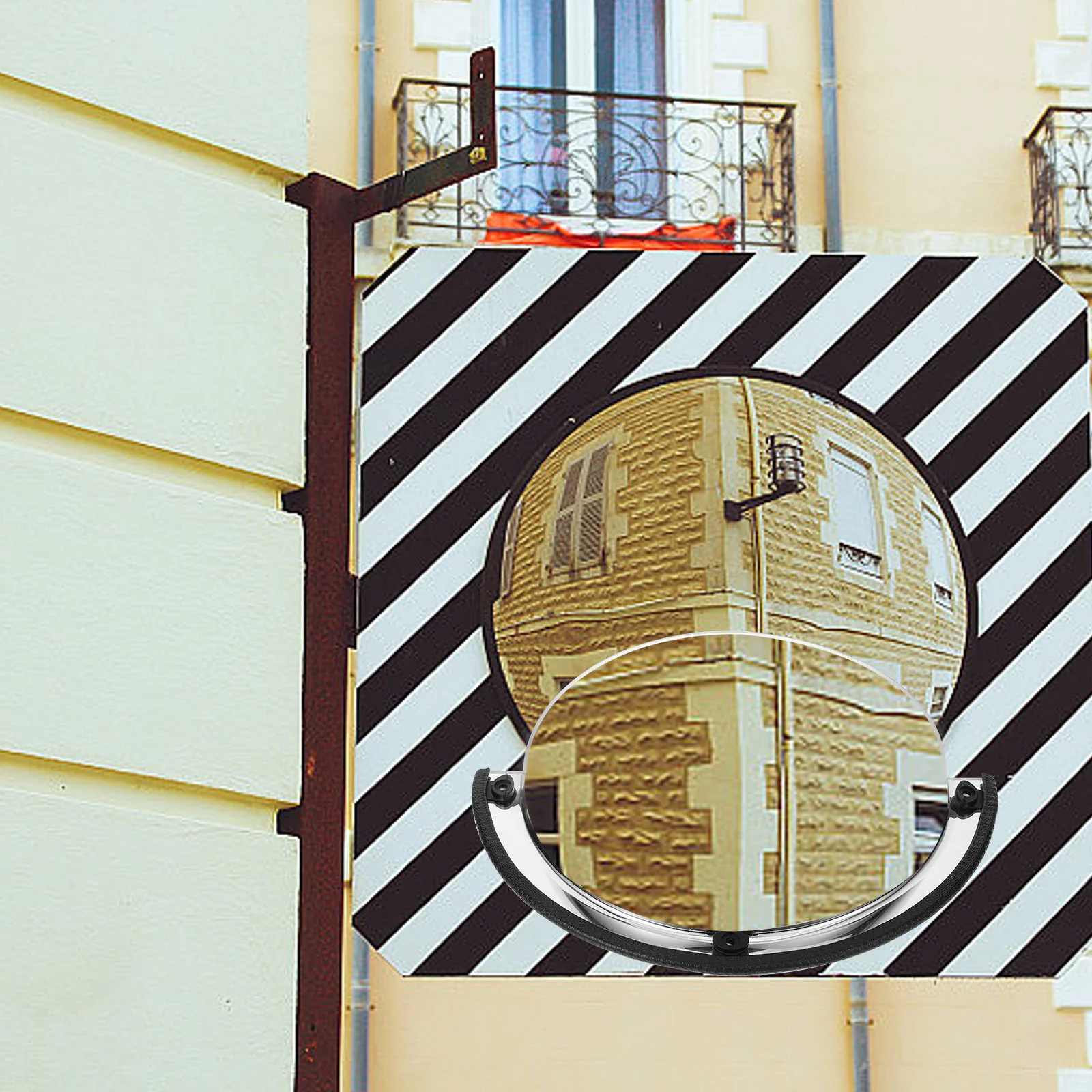 Рисунок 6 - Широкоугольное зеркало для слепых дорог