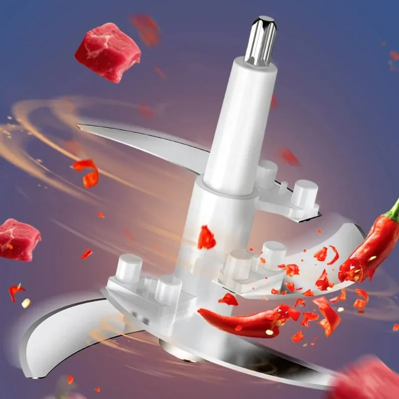 2L 3L Electric Meat Grinder 220V Stainless Steel Meat Mincer Kitchen Mixer Blender Machine Chopper Food Processors 4
