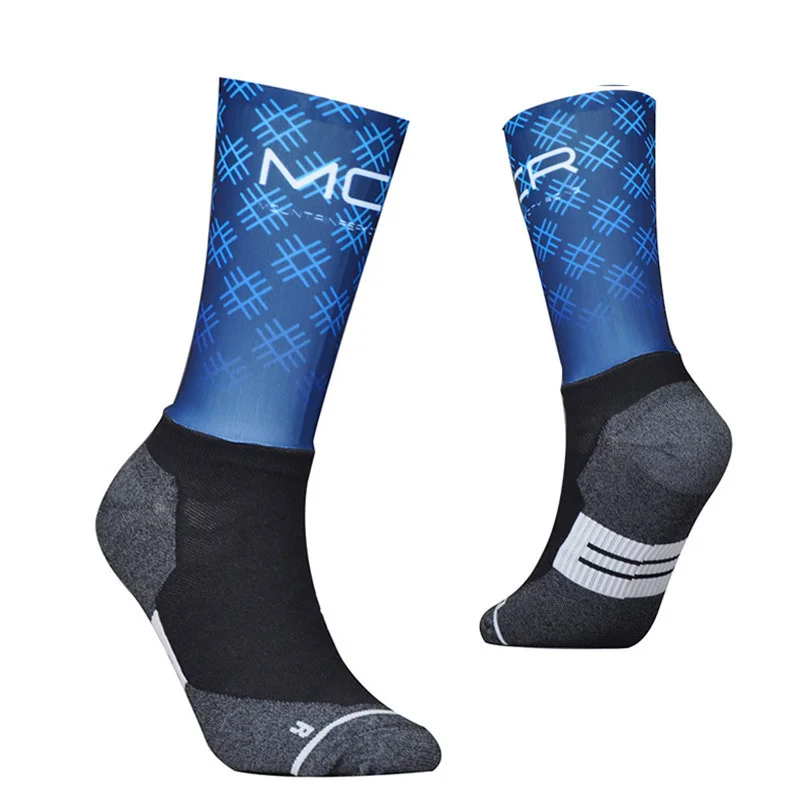 Anti Slip Professional Bike Socks Bicycle Compression Sport Sock Men