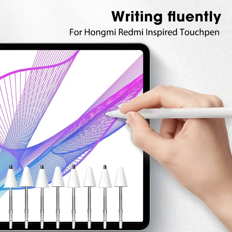 4/2/1PCS Smart Stylus Pen Tips for Xiaomi Mi Redmi Replacement Spare Pencil Nib Pad Writing Drawing Tablet Pen Tip for Mi Redmi apple pencil nib pencil nib stylus pen tip pencil tips