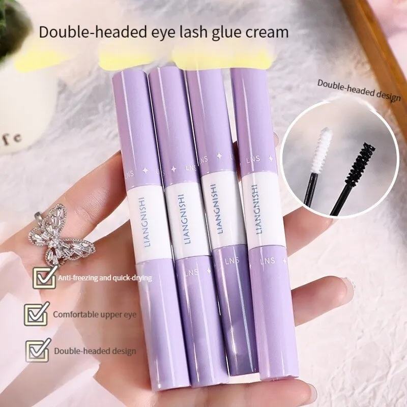 Double Headed Eyelash Glue Does Not Stimulate Eyelash Base Is Waterproof Gentle and Quick to Dry Not Easy To Peel Off And Easy T