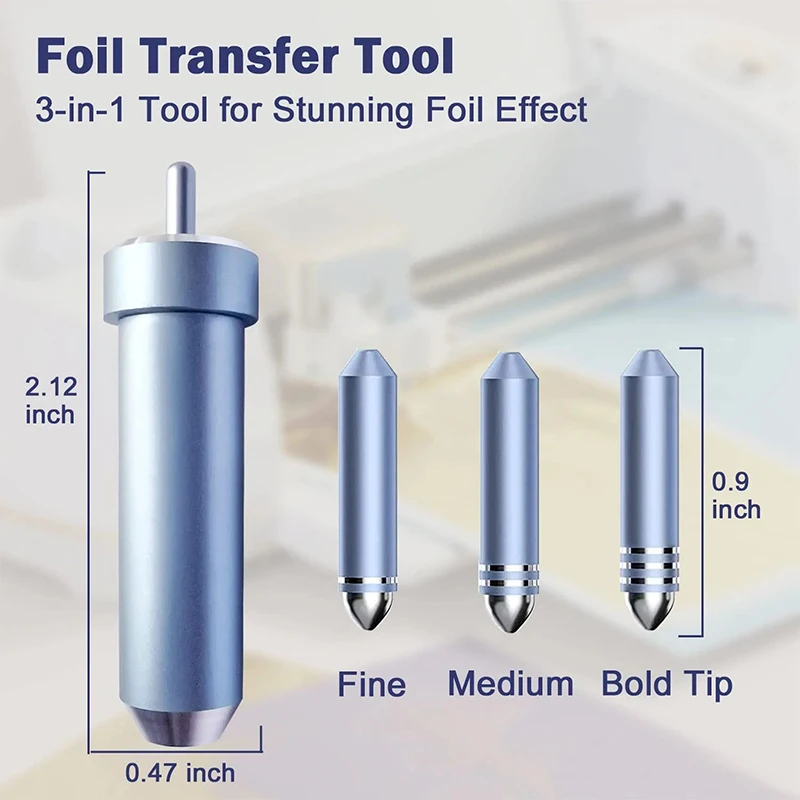 UYANGG Foil Transfer For Cricut Maker 3 Explore and One Air 3 2 1  Accessories Supplies Kit Tool Cricut Vinyl Cutting Plotter Kit