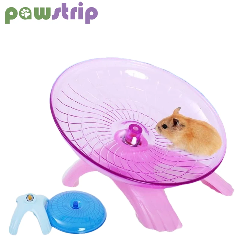 Hamster Flying Saucer Exercise Wheel Toys Silence Quite Spinner For
