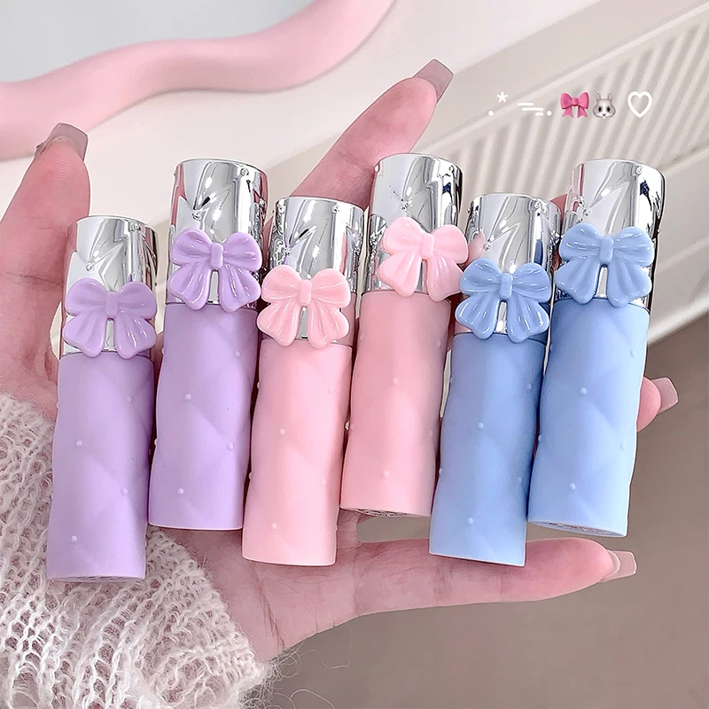 Gege Bear Air Matte Lip Mud Set Matte Color Lip Glaze Mud Three in a Box lip gloss,lip makeup,lip glaze