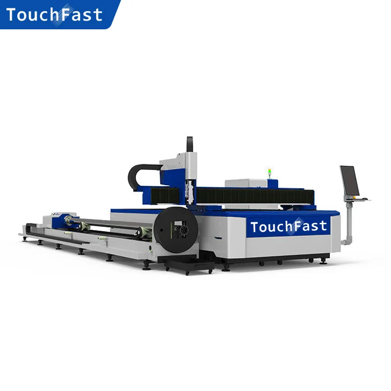 

Touchfast 5mm Steel Metal CNC Sheet and Tube Price Fiber Laser Cutting Machine