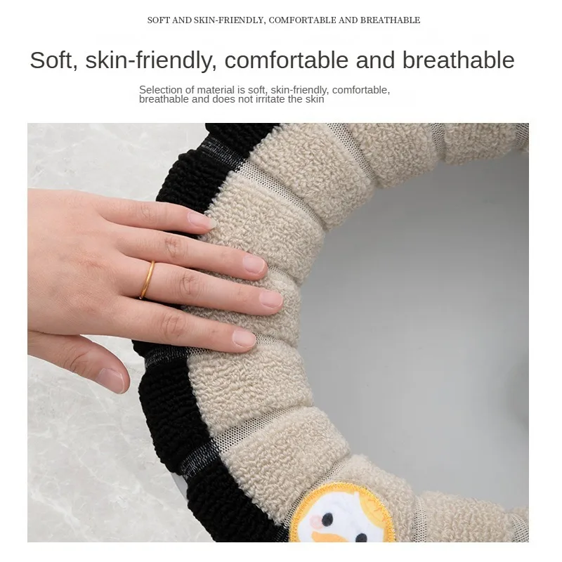 Toilet Mats Thickened Warmer WC Cover Toilet seat pad Washable potty Cushions case toilet seat cover toilet mat