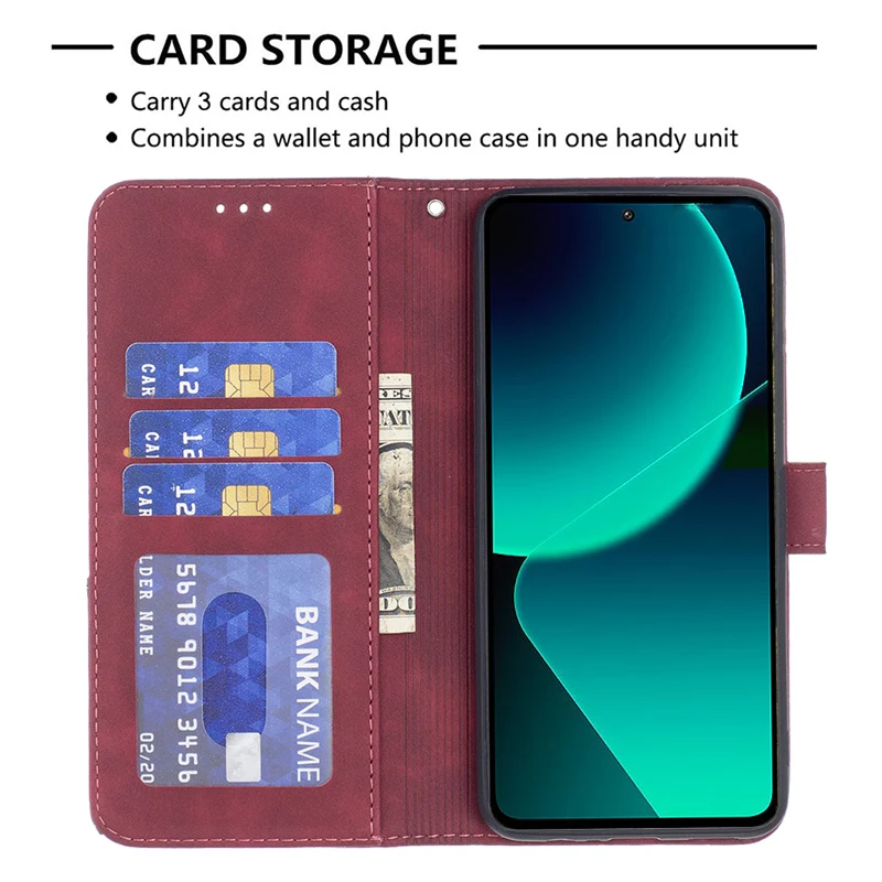 Wallet Suitable Men And Women Fip Magnetic Leather For Xiaomi 13T Redmi K60 Ultra Case Cover_voghion.com