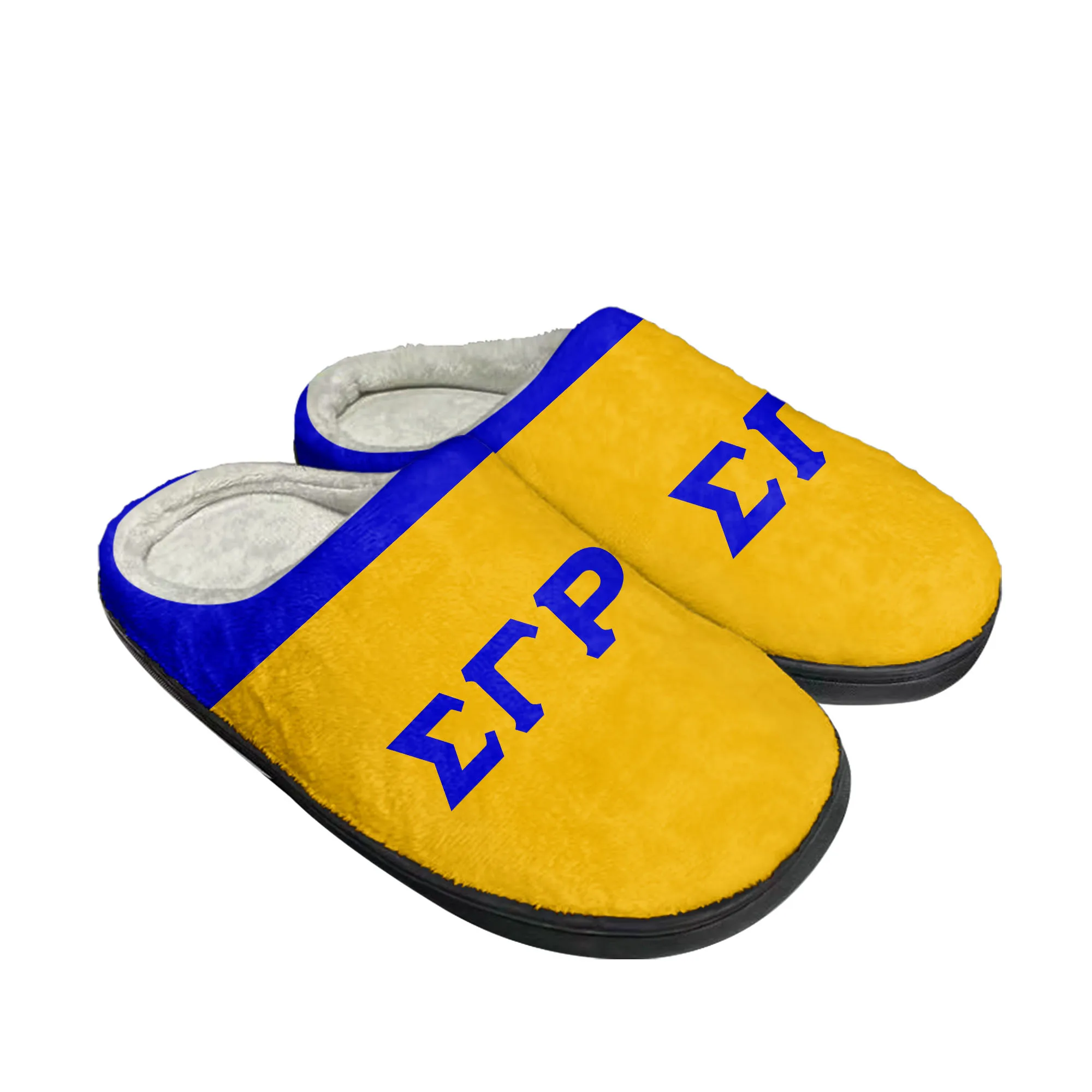 

Rho Sorority Σp 1922 домашние хлопковые тапочки Sigma Gamma мужские женские плюшевые спальные повседневные сохраняющие тепло туфли тапочки на заказ