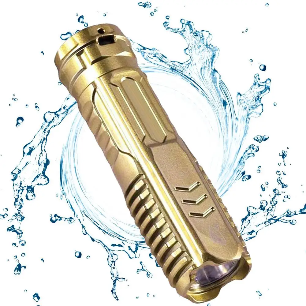 LED Flashlights High Lumens Super Bright LED Pocket Flashlight Portable Outdoor Flashlight Small Powerful Flashlight For Hiking