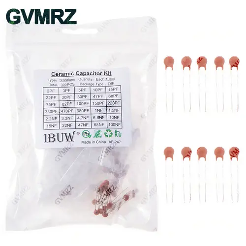 300PCS 960PCS 3600PCS Ceramic Capacitors Kit Electronic Components Package Capacitor Assorted Samples Diy Kit - Image 2