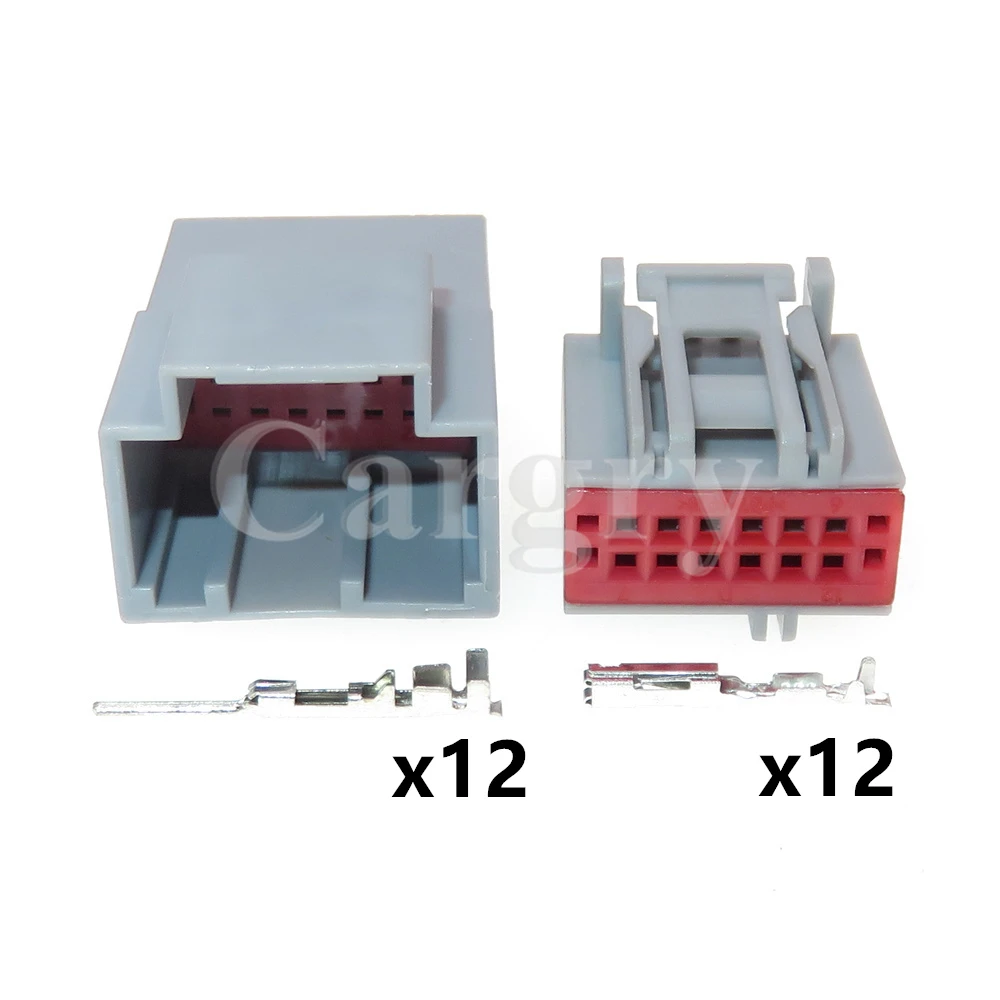 1 Set 12P 30700-1120 30968-1127 Car Starter Male Female Docking Plug Automotive Wiring Socket with Wires