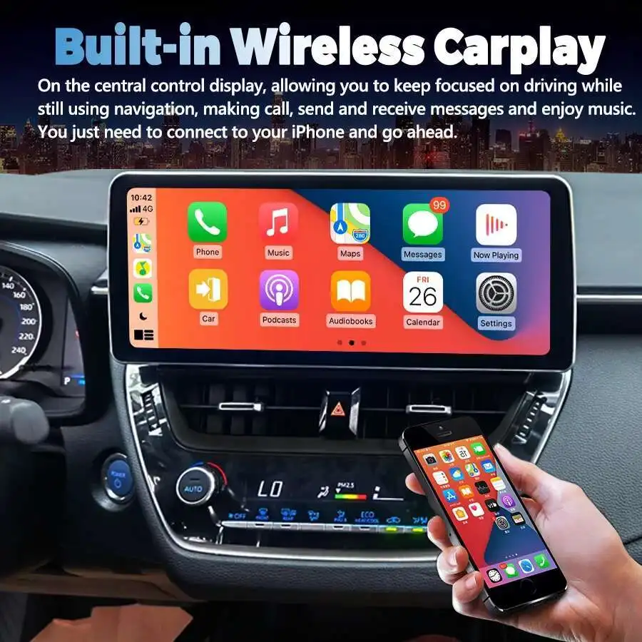 Navirider-トヨタカローラ2018-2022用のカーマルチメディアプレーヤー