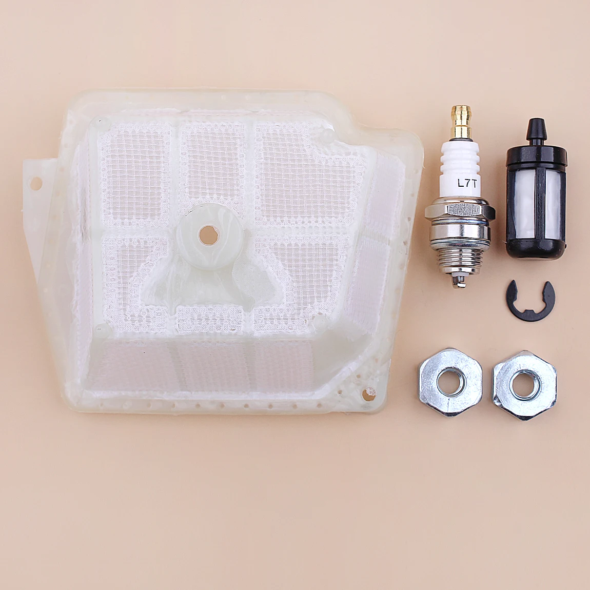 

Air Fuel Filter Bar Nut Spark Plug Kit For Stihl MS341 MS361 MS 341 361 motosierra gasolina Chainsaw Spare Parts