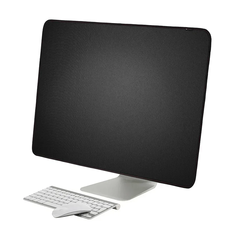 Computer Monitor Cover 21 inch 27 inch Polyester Computer Monitor Dust Cover Protector with Inner Soft Lining for Apple iMac LCD Screen LA001