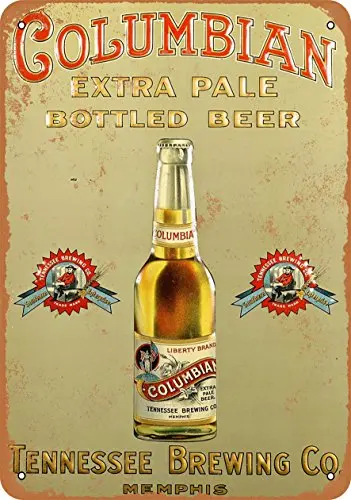 

Metal Sign - 1936 Tennessee Columbian Extra Pale Beer - Vintage Look