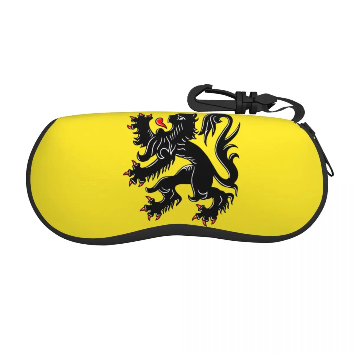 

Flag Of Flanders Glasses Case Humor Graphic Spectacles Bag Unique Key case