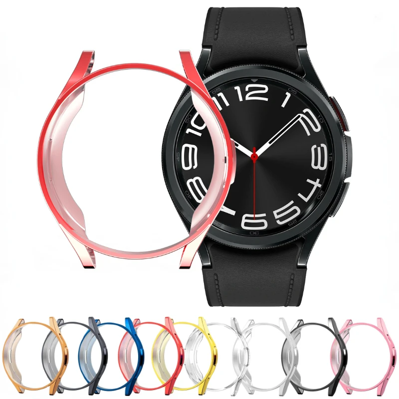 Custodia Protettiva Per Samsung Galaxy Watch 6 Classic 47Mm 43Mm Soft Hollow Screen Shell Per Galaxy Watch 6 Classic 43Mm 47Mm Cover